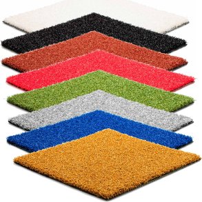 FUN 12 mm konstgräs - 50m2 rulle - bredd 2 m