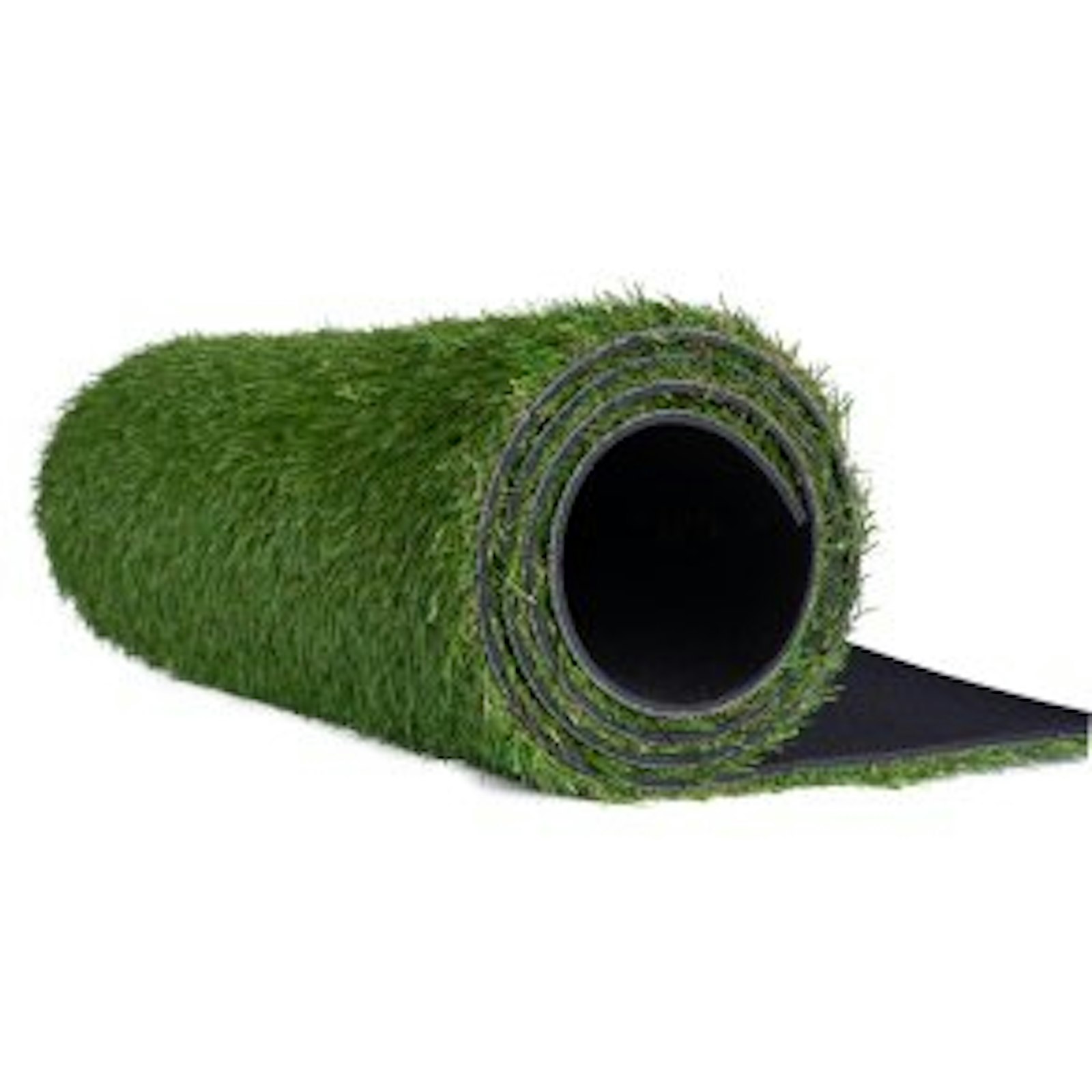 Gummiplatta med konstgräs, 6 mm, 1,2 x 5 meter, 6 m²