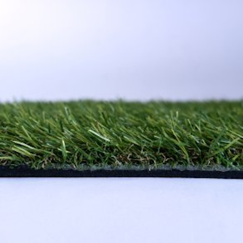 Gummiplatta med konstgräs, 6 mm, 1,2 x 5 meter, 6 m² - bild 4