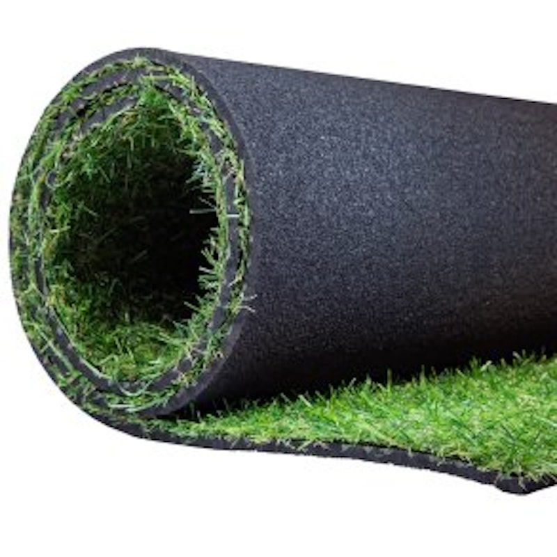 Gummiplatta med konstgräs, 6 mm, 1,2 x 5 meter, 6 m² - bild 5