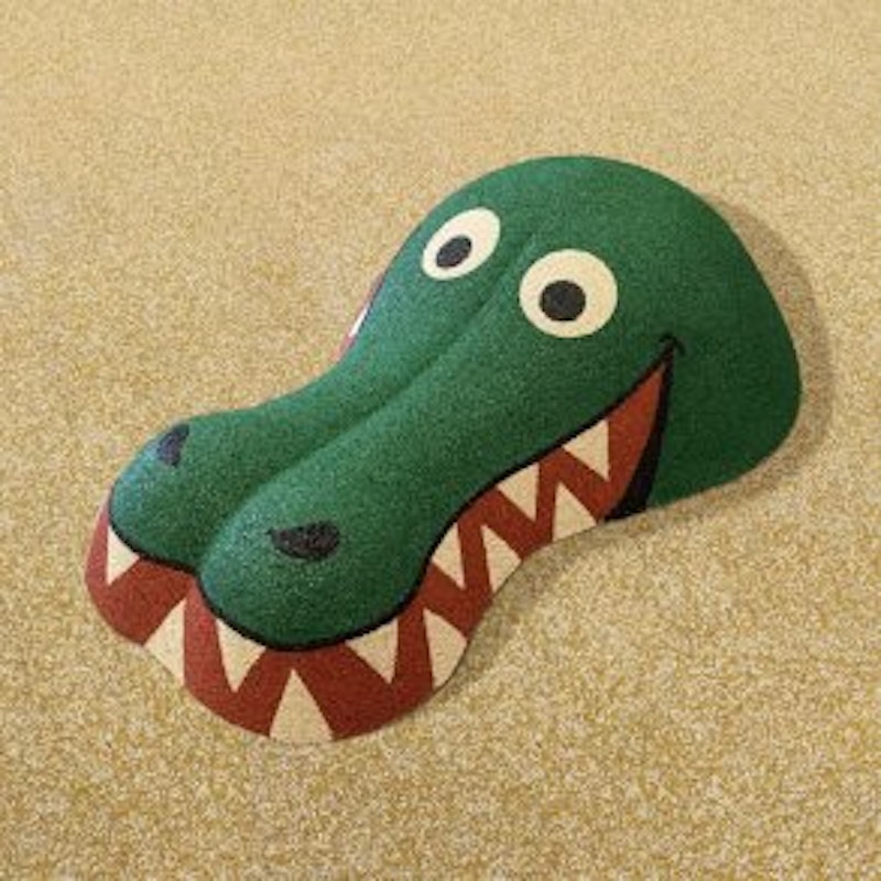 3D EPDM Figur - Krokodil, huvud - bild 2