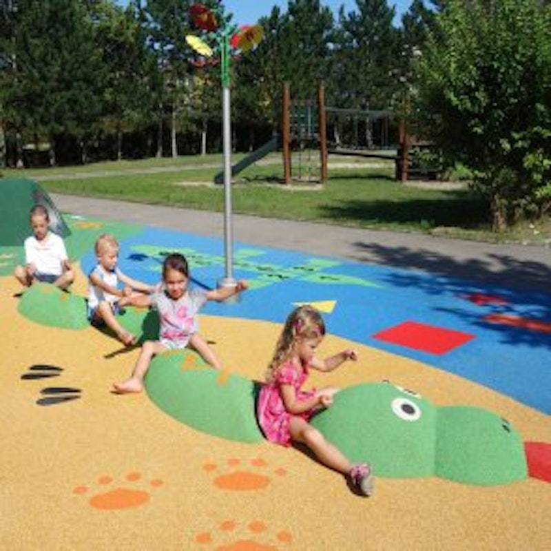 3D EPDM Figur - Orm, UV-färger, set med 5 delar - bild 5