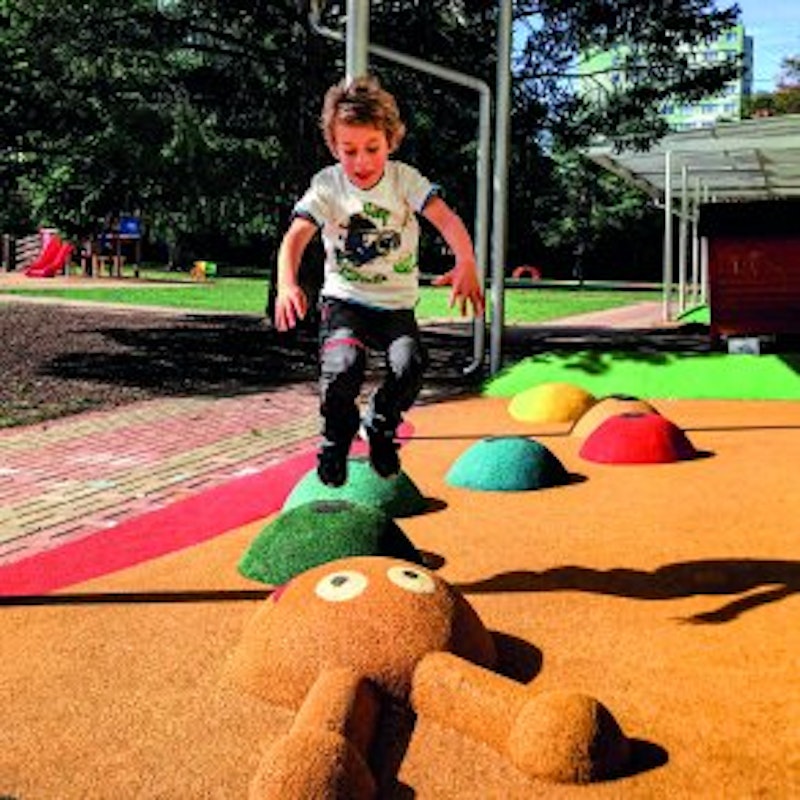 3D EPDM Figur - Fjärilslarv (tal fra 1-6) - bild 2