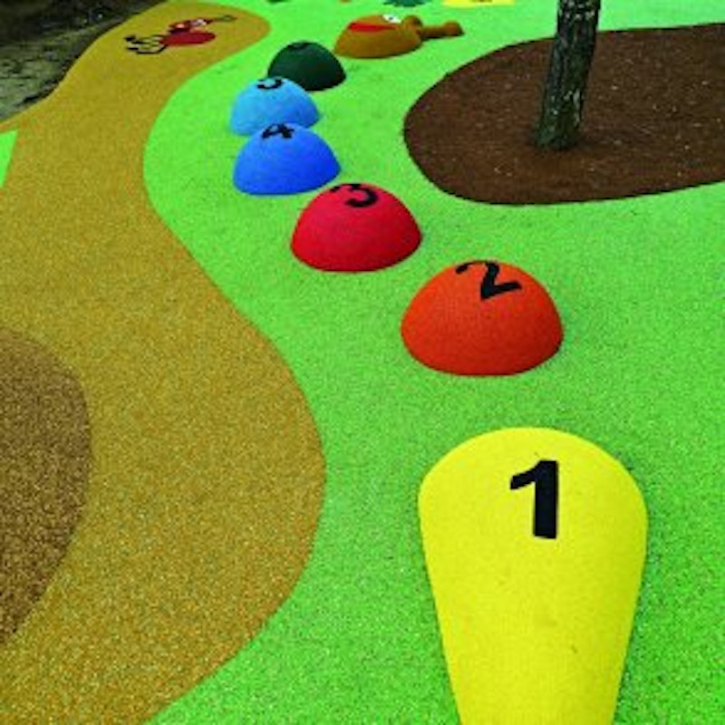 3D EPDM Figur - Fjärilslarv (tal fra 1-6) - bild 3