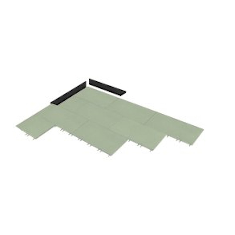 Gummi hörnkant, 1000 mm x 250 mm - bild 5