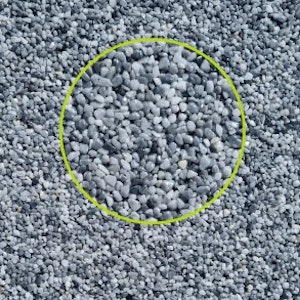 Giovanni - ljusgrå krossad marmor 3-5 mm - 25 kg säck - bild 2