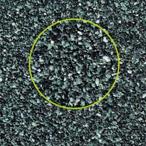 Leonardo - grön krossad marmor 3-5 mm - 25 kg säck - bild 2