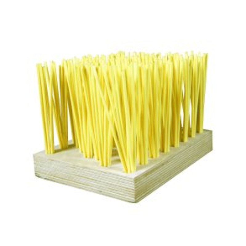 Borste för montering av konstgräs, GUL