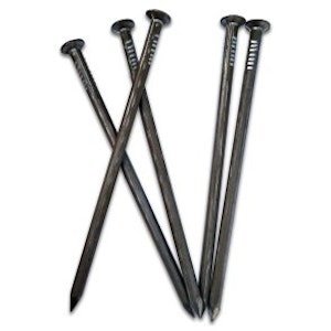 Konstgrässöm 6,3 mm x 16 cm, slät och blank - förpackning med 125 st - bild 1