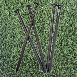 Konstgrässöm 6,3 mm x 16 cm, slät och blank - förpackning med 125 st - bild 2
