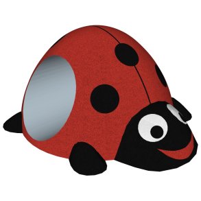 3D EPDM Figur - Nyckelpiga med tunnel