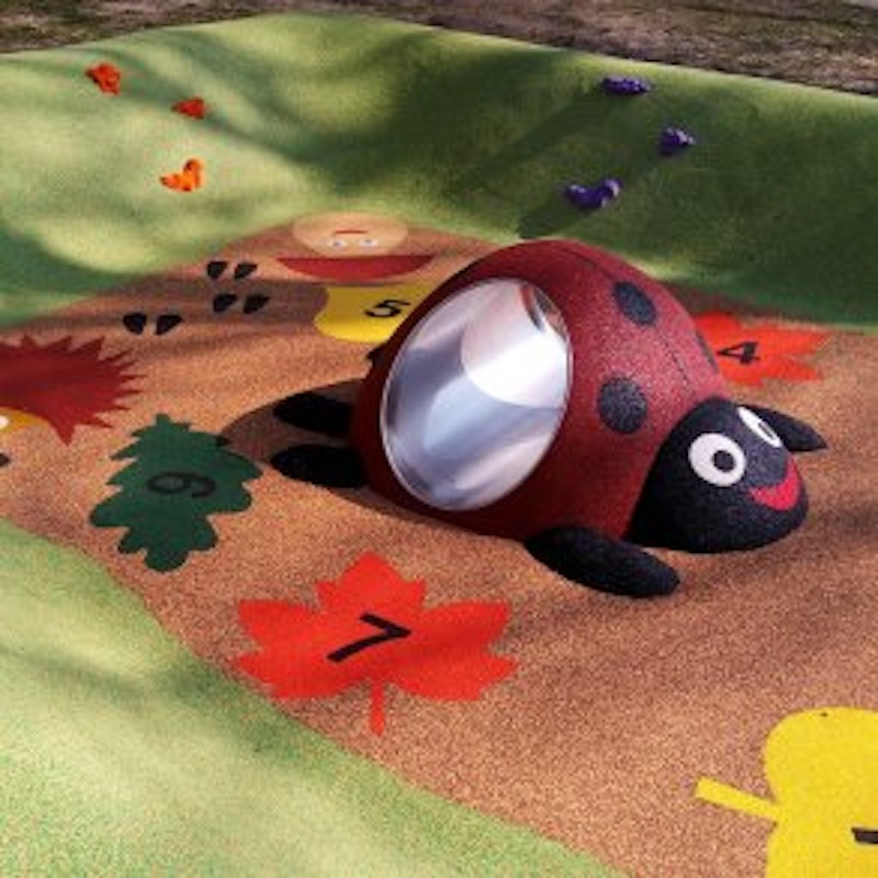 3D EPDM Figur - Nyckelpiga med tunnel - bild 4