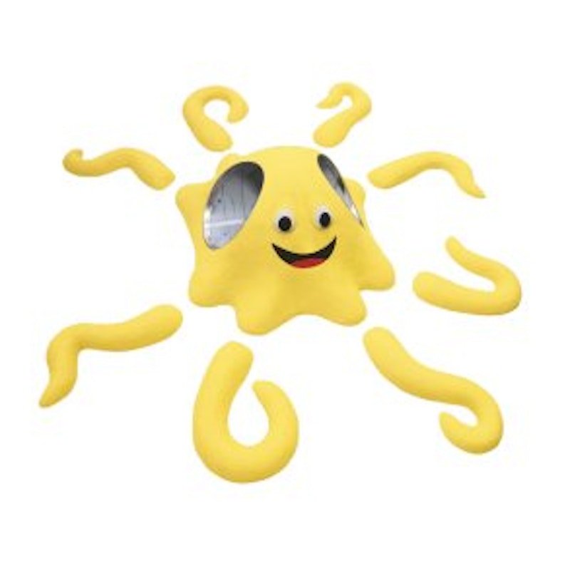 3D EPDM Figur - Bläckfisk med tunnel - bild 2