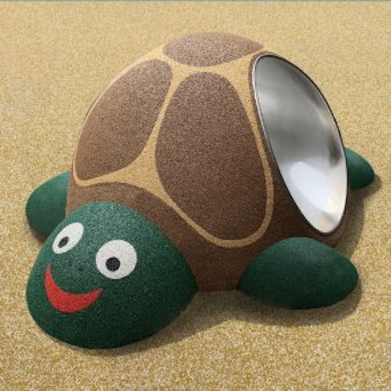 3D EPDM Figur - Sköldpadda med tunnel - bild 2