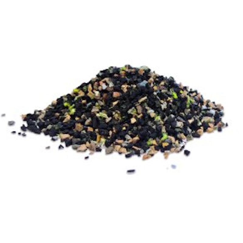 Granulerade tennis- och padelbollar 1-3 mm, påsar à 25 kg