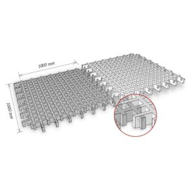 Grässkydd SBR, 100 mm. FH 3,00 m - bild 9