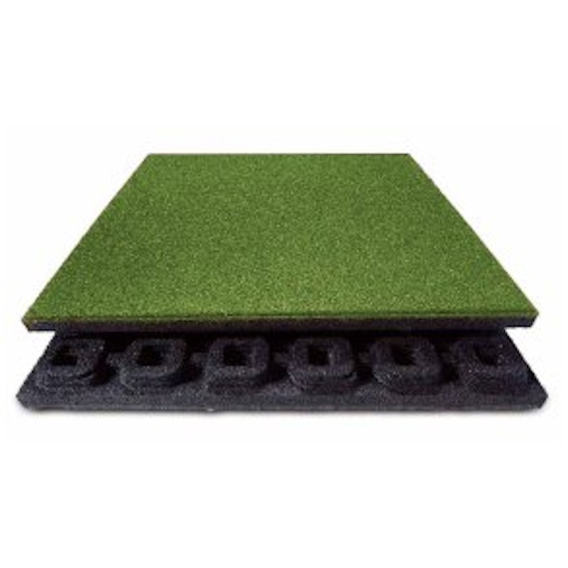 Gummiplatta 110 mm (40+70 mm), 503 x 1006 mm, fallhöjd 280 cm - bild 6