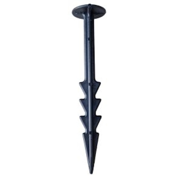 Pinnar för gräsarmeringsmattor, 15 cm - paket med 100 st