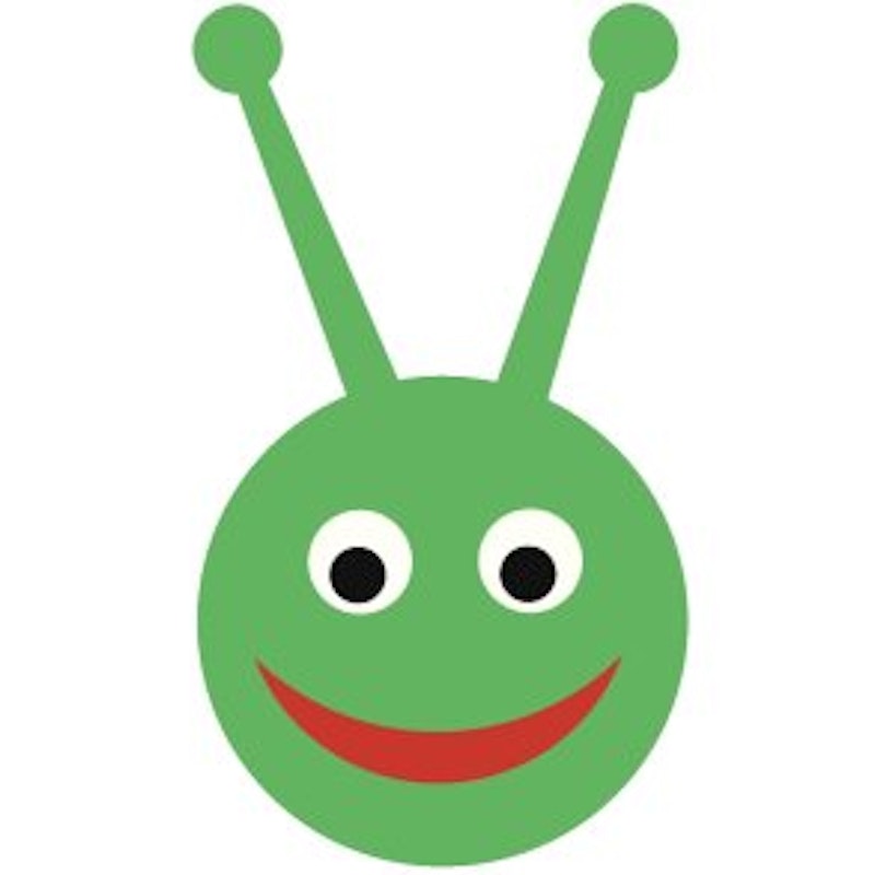 2D EPDM Figur - Fjärilslarv, huvud - bild 2