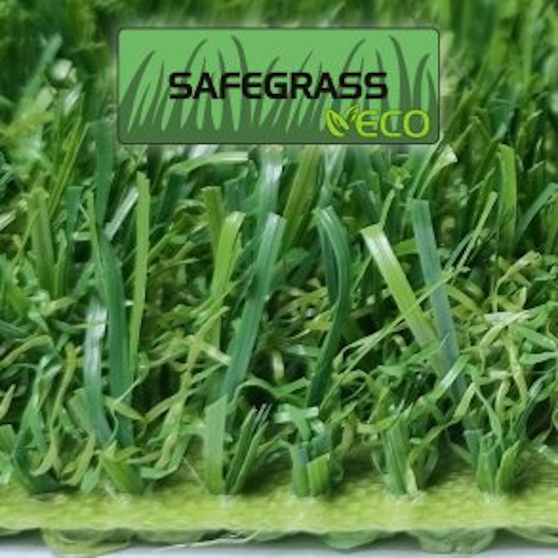 ERIK ECO Safegrass, konstgräs, rulle skuren, bredd 4 m
