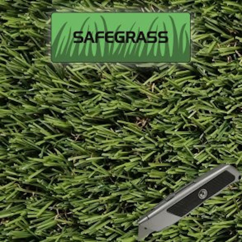 FRIDA ECO Safegrass, konstgräs, 60 m² rulle, bredd 2 m - Rulle skuren - bild 4