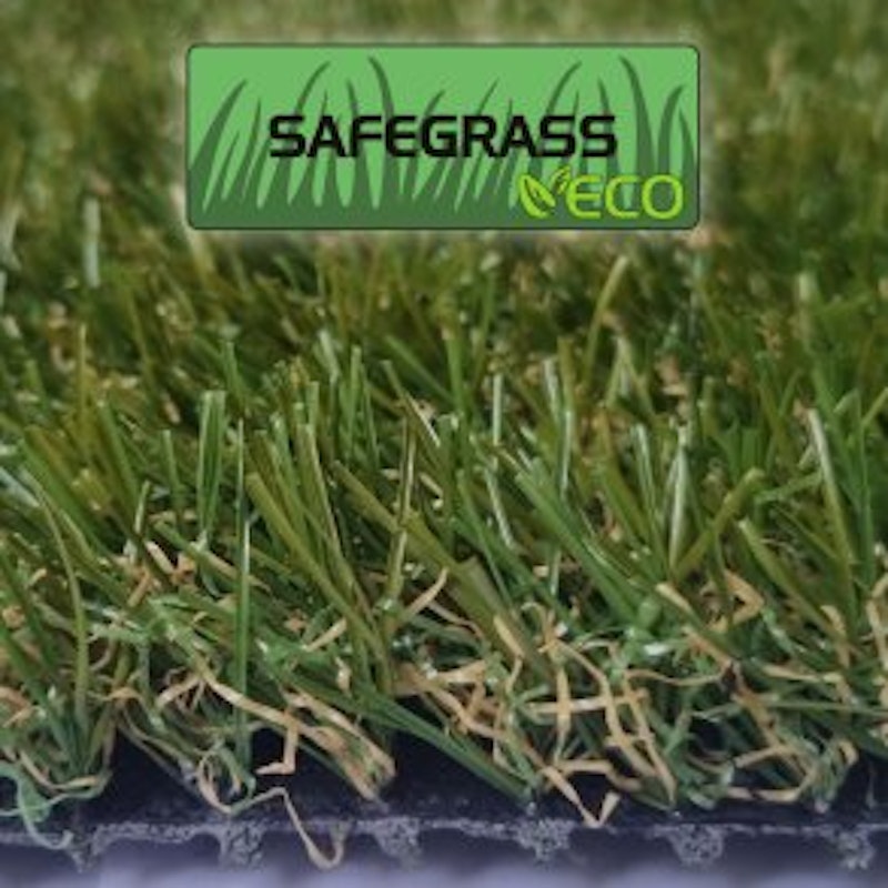 FRODE ECO Safegrass, konstgräs, rulle om 60 m², bredd 2 m