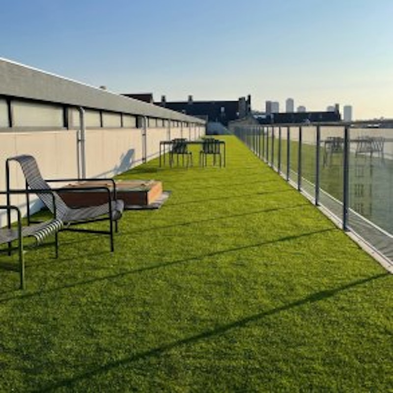 KARLA ECO Safegrass, konstgräs, 50 m² rulle, bredd 2 m - bild 2
