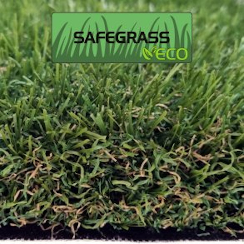 KARLA ECO Safegrass, konstgräs, 50 m² rulle, bredd 2 m