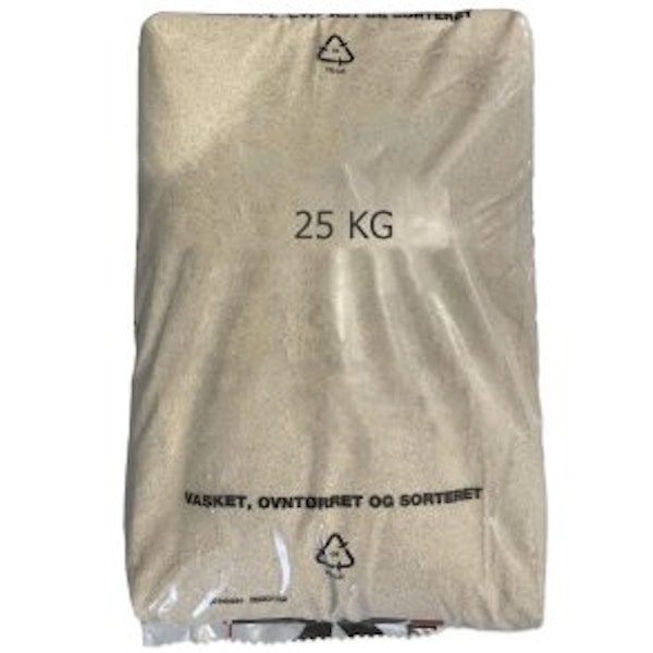 Infill sand (kvarts) 0,3-0,6 mm, 25 kg/säck