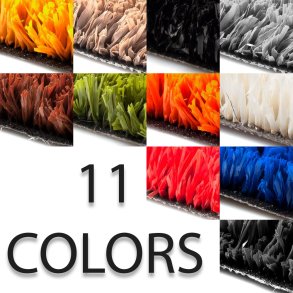 PLAYGRASS COLOR, konstgräs, rulle om 120 m² - bredd 4 m