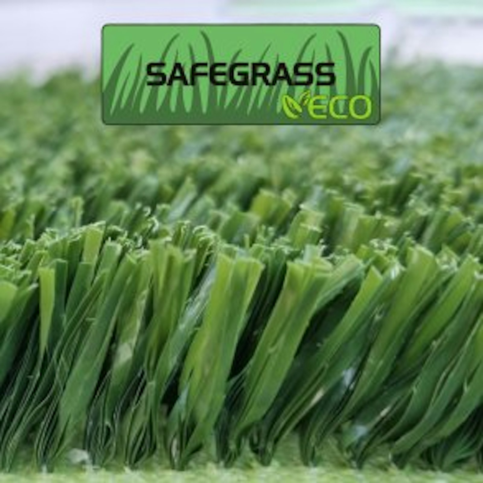 PLAYGRASS ECO Safegrass, konstgräs, 120 m² rulle, bredd 4 m