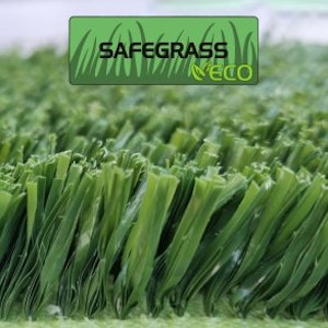 PLAYGRASS ECO Safegrass, konstgräs, 120 m² rulle, bredd 4 m - bild 1