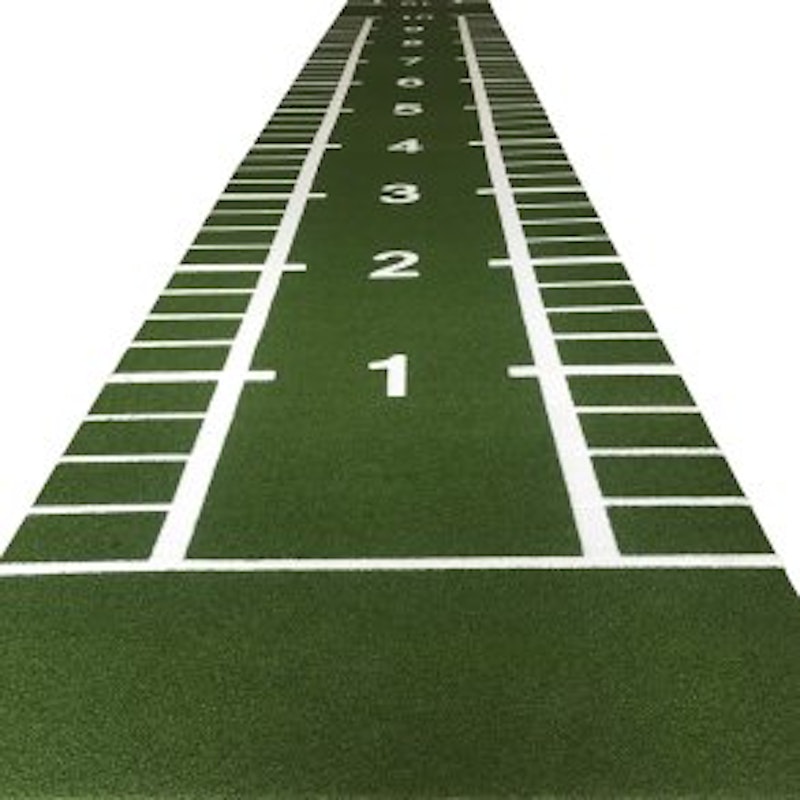 Prowlers-bana med siffrorna 1-10, 2 x 11 meter