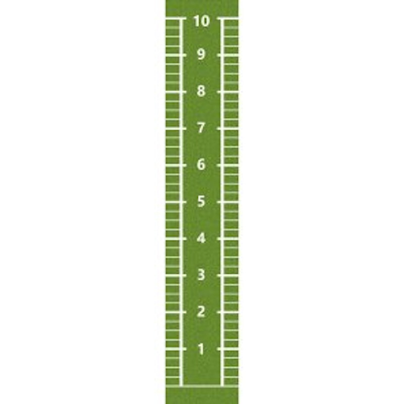 Prowlers-bana med siffrorna 1-10, 2 x 11 meter - bild 2