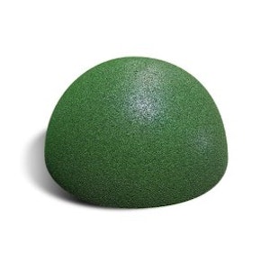 Halvboll i återvunnet SBR-gummi - bild 1