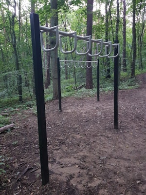 HORIZONTAL BAR WITH HANDLES