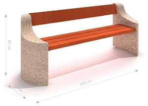 Concrete bench 05