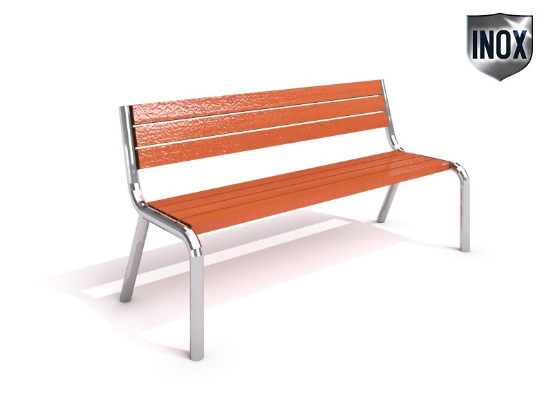 Stainless steel bench 02