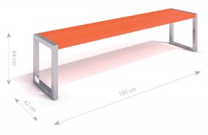 steel bench 16