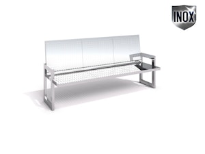 Stainless steel bench 11