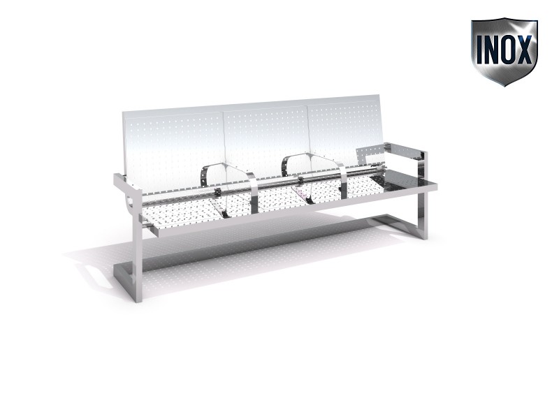 Stainless steel bench 12
