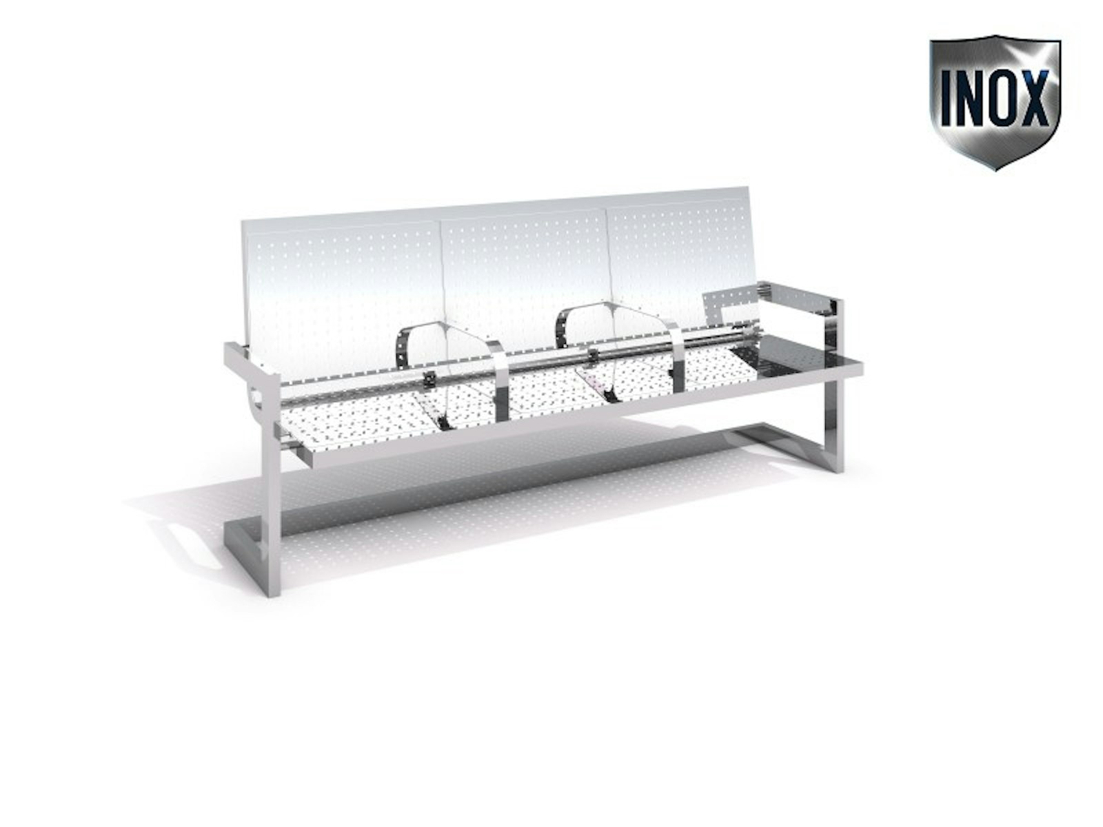 Stainless steel bench 12