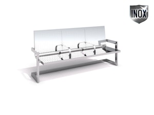 Stainless steel bench 12