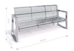 steel bench 28
