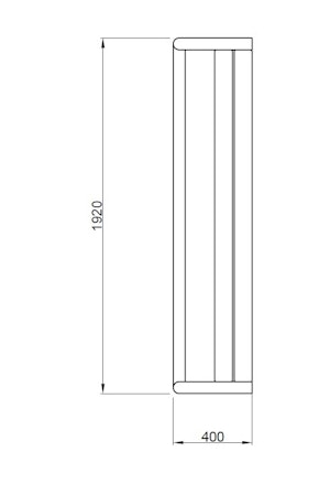 Stainless steel bench 21