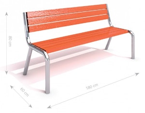 steel bench 12