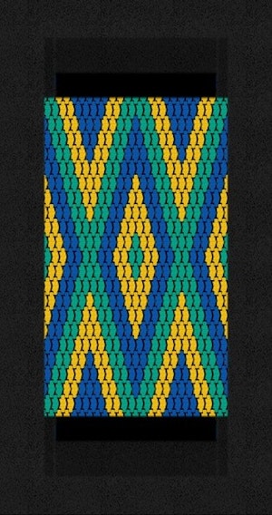 Trampoline ORTA-I 150 x 250 PATTERNS X