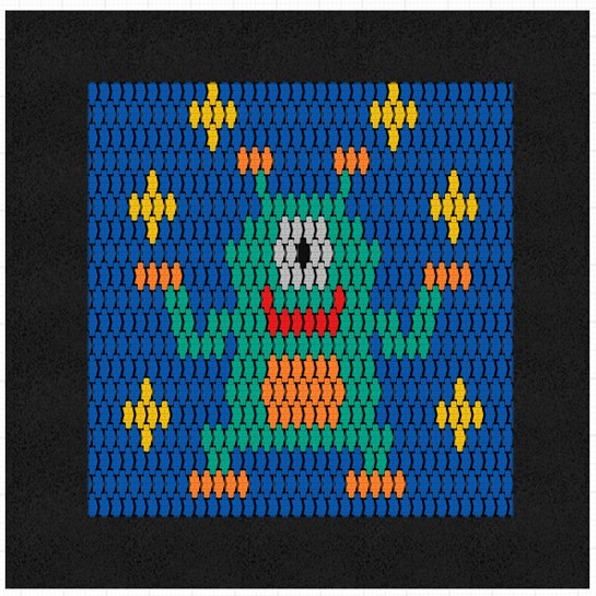 Trampoline Pako 200 ALIEN