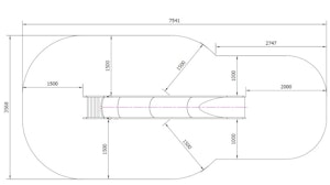 Slide FRABINA H 1,6 m