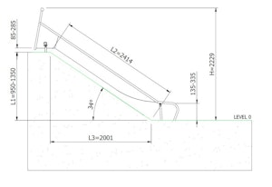 Slide GLITI RACE H1350